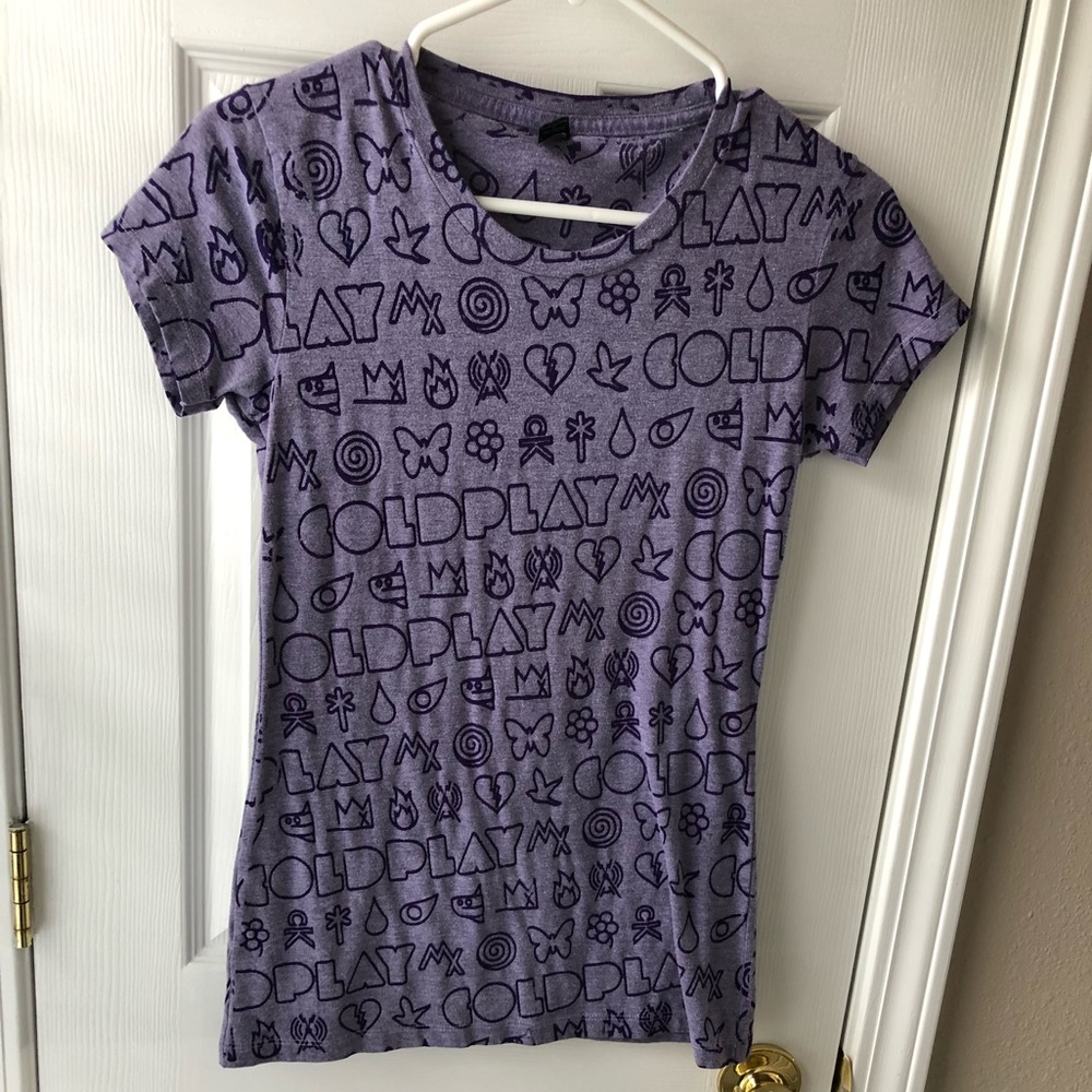 Royal Apparel Burnout Coldplay T-shirt